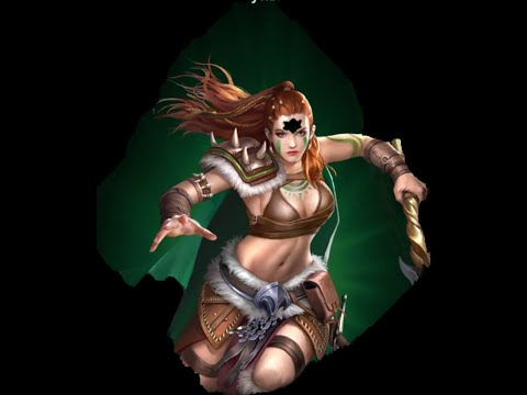 Видео: Скади, обзор на героя. Mythwars