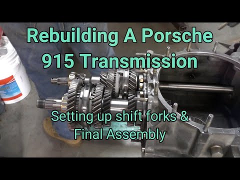 Видео: Восстановление окончательной сборки трансмиссии Porsche 915.