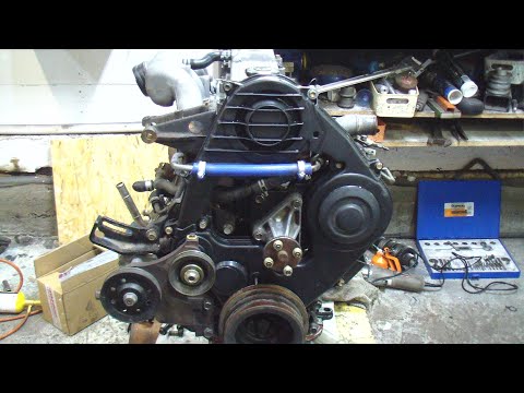 Видео: Ремонт двс Nissan Vanette (Ниссан Ванетт) завершение ремонта.