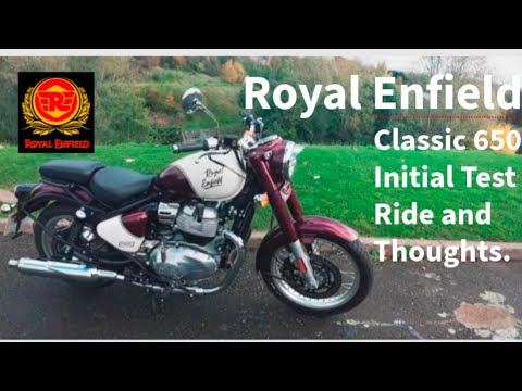 Видео: Royal Enfield Classic 650. Размышления после первого тест-драйва.