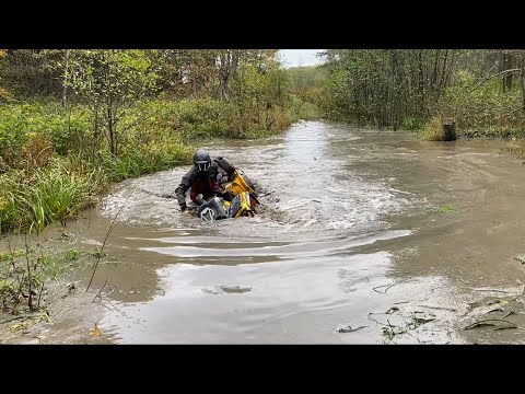 Видео: Осенние броды, проходим на пределе...