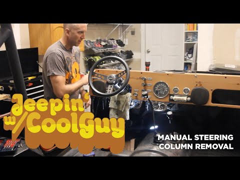Видео: Снятие рулевой колонки Jeep CJ7