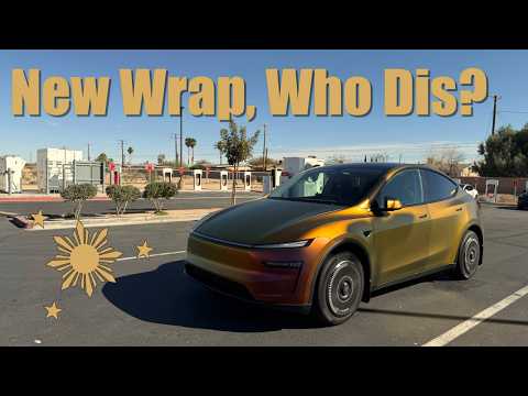 Видео: ПРЕДСТАВЛЯЕМ НОВУЮ ОБЕРТКУ Model Y Juniper! Тема филиппинского флага: AVERY DENNISON «Восходящее ...