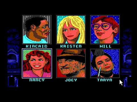 Видео: Oldgames: [DOS] Nightmare on Elm Street. Westwood 1989. Walkthrough lvl. 1-7. Кошмар на улице Вязов.