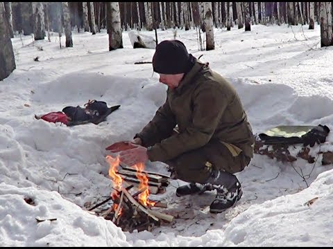 Видео: Одиночный поход в лес. Весна пришла...