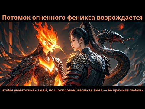 Видео: Потомок огненного феникса возрождается чтобы уничтожитьзмей шокирован великая змея её прежняя любовь