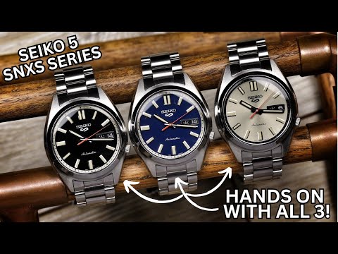 Видео: Серия Seiko 5 SNXS — все три в одном! SRPK87 SRPK89 SRPK91