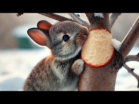 Видео: 🌳🐰Способы защиты деревьев и молодых саженцев от зайцев и солнечных ожогов