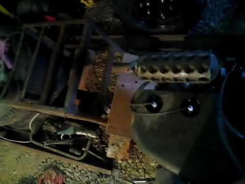 Видео: Работа УД-2 с карбюратором К-68 и  зауженной прокладкой под первый цилиндр