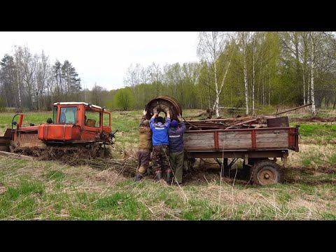 Видео: СРОЧНО ВЫЗЫВАЮ ТРАКТОР ДТ-75! РАЗНЕСЛИ СОВЕТСКУЮ ФЕРМУ, А ТАМ… «ТОННЫ МЕТАЛЛА» РЕЛЬСЫ, ТРАНСПОРТЁРЫ!