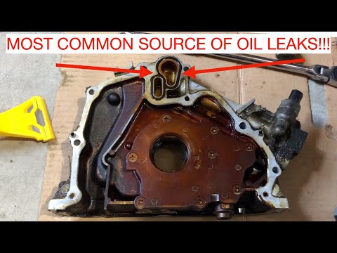 Видео: Течь моторного масла? Как заменить прокладку масляного насоса на Honda/Acura 1997-2022