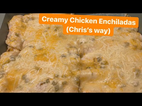 Видео: Способ приготовления: энчилады с курицей в сливочном соусе (по рецепту Криса)