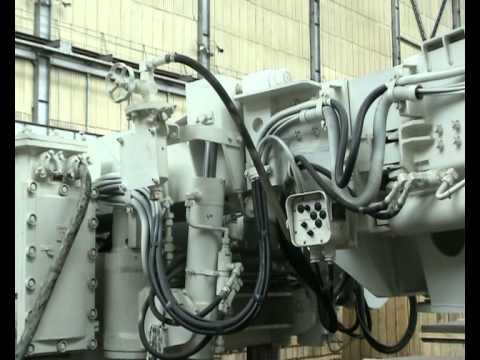 Видео: проходческий комбайн П 110