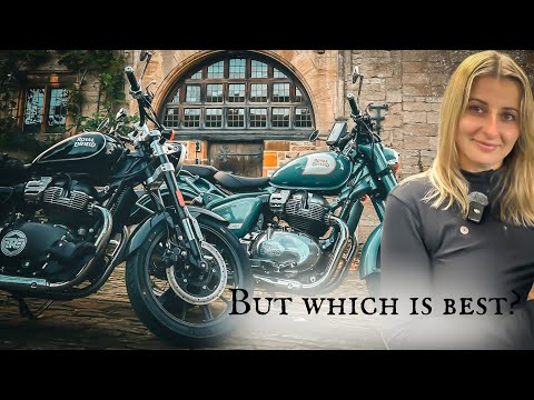 Видео: Англия — прекрасное место на мотоцикле Royal Enfield 650