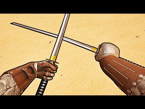 Видео: Рыцарь с катанами - Swordsman VR