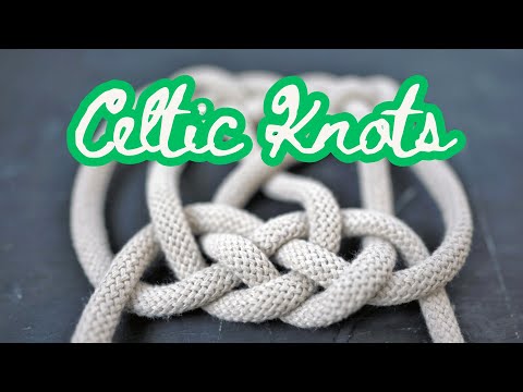 Видео: Урок по кельтским узлам | Как сделать кельтское сердце, Древо жизни и печать Соломона