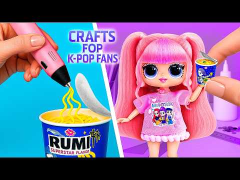Видео: 8 Миниатюр DIY! Кейпоп: Охотницы на демонов