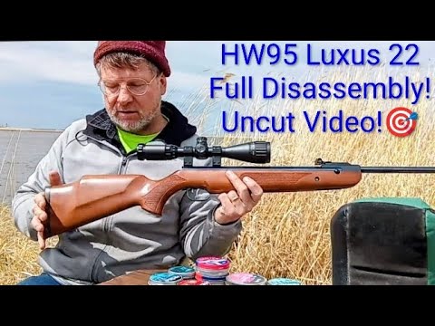 Видео: Видео с разборкой пневматической винтовки: HW95 Luxus
