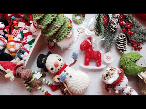 Видео: Подготовка к Новому Году полным ходом / Много готовых игрушек ручной работы / Продажа игрушек