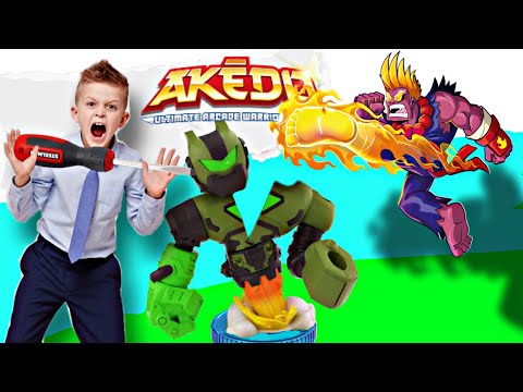 Видео: Сломали бойца АКЕДО ! Сможем ли ПОЧИНИТЬ? // KiFill boys 13+