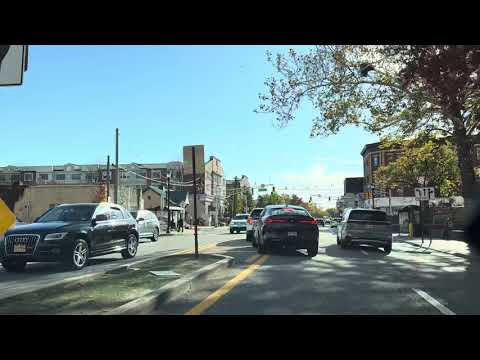 Видео: ПРОКАТИМСЯ ПО ПРИГОРОДАМ НЬЮ ЙОРКА ИЗ ФОРТ ЛИ в ЭДЖВОТЕР 