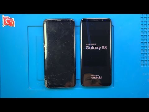 Видео: Замена экрана Samsung Galaxy S8