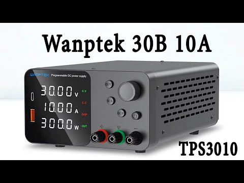 Видео: Лабораторный блок питания Wanptek TPS3010
