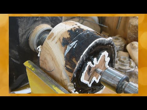 Видео: Что можно сделать из неказистой деревяшки на Токарном