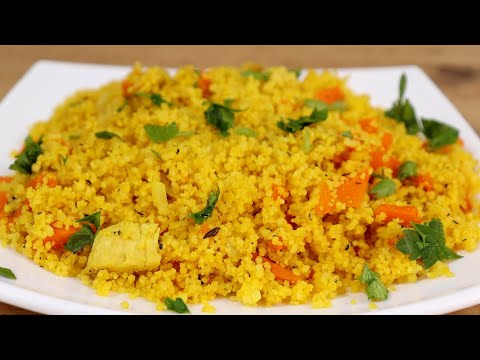 Видео: КАК правильно и вкусно ПРИГОТОВИТЬ КУСКУС? Быстрый и полезный обед для семьи