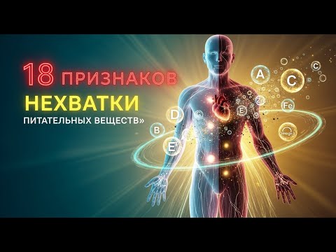 Видео: Когда тело говорит 18 признаков нехватки питательных веществ.