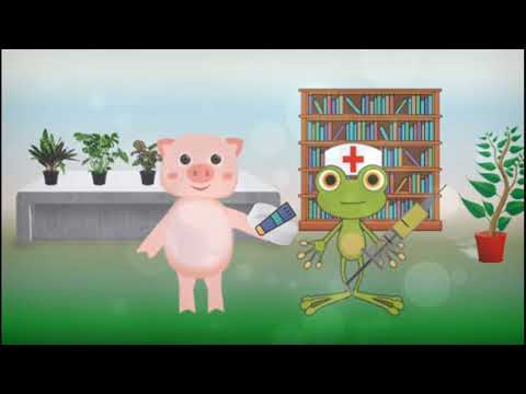 Видео: У врача на немецком языке. Отрицательные артикли в немецком языке. Занятие 36.