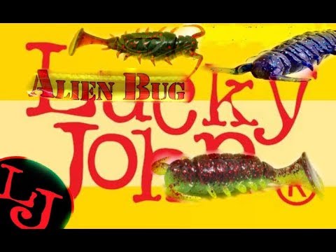 Видео: Новинки 2018 Lucky Jonn Alien Bug. И приманки для микро джига