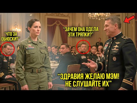 Видео: Офицеры СМЕЯЛИСЬ Над Её Формой — Но Приветствие Генерала Спецназа ШОКИРОВАЛ Всех Присутствующих