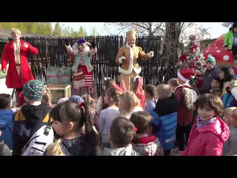 Видео: Анимационная программа «Предновогодние сборы Бабы Яги». Сочи Парк, новый год 2022