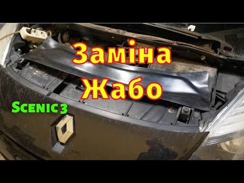 Видео: Заміна Жабо Сценік 3 на скловолокно