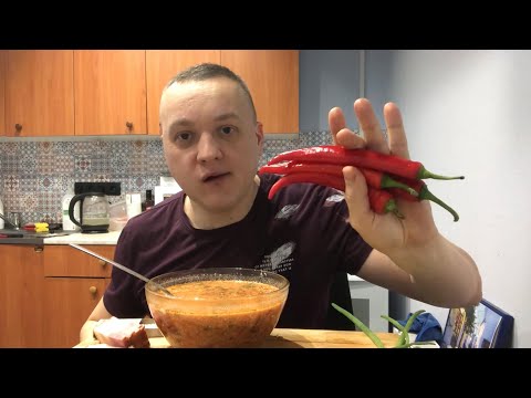 Видео: Перца с борщём захотел МУКБАНГ mukbang eating