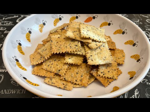 Видео: Постные хрустящие КРЕКЕРЫ от Виктории Хоревой