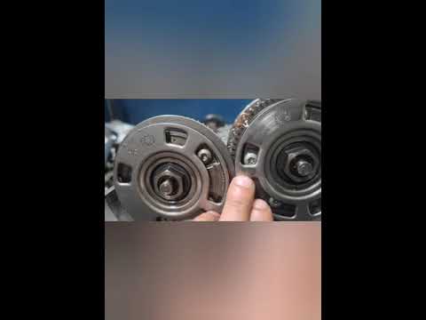 Видео: метки цепи mercedes m272. установка цепи ГРМ mercedes m272