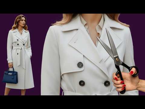 Видео: Как спроектировать идеальный тренчкот миди — жаль, что я не узнала об этом раньше!