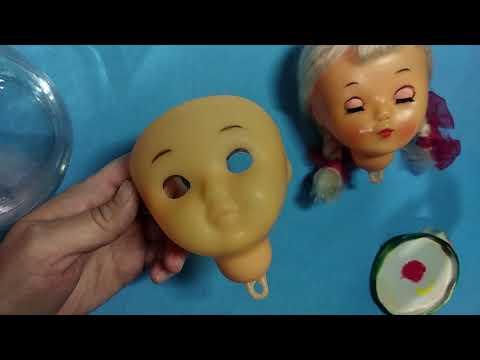 Видео: ПЕРЕЗАЛИВКА! Гаражные находки 3. Кировские старенькие паричковые куклы.