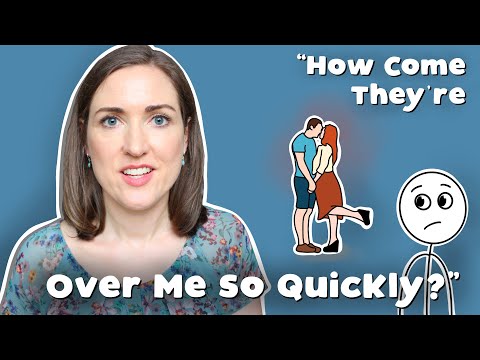 Видео: Психолог о том, что значит, когда бывший партнер быстро уходит