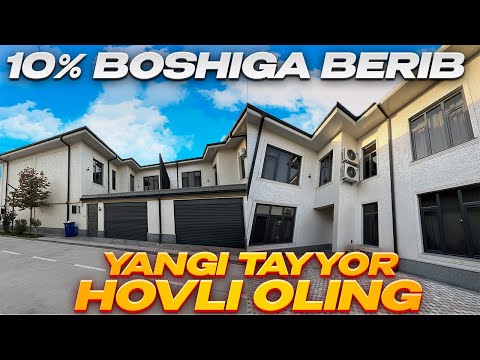 Видео: BOSHIGA 10% BERIB TAYYOR HOVLI OLING! 📞 55-512-22-20 #uybozor #ховли #ташкент