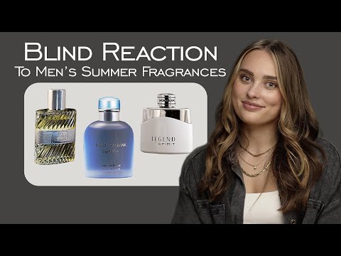 Видео: Слепая реакция на мужские летние ароматы (Dior, Dolce & Gabbana, Montblanc и другие)