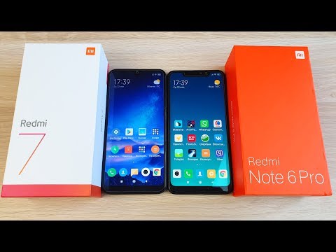 Видео: REDMI 7 VS REDMI NOTE 6 PRO - ЧТО ЛУЧШЕ? ПОЛНОЕ СРАВНЕНИЕ!