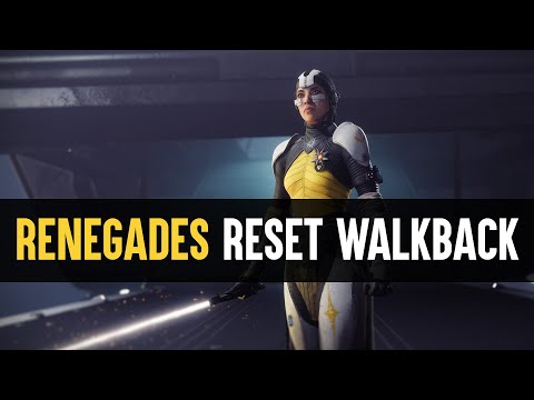 Видео: Destiny 2: Bungie понимает, что нам не нужен тупой перезапуск Renegades