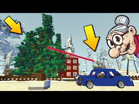 Видео: 👵 БАБКА ЛУЧОМ СТАВИТ НОВОГОДНЮЮ ЁЛКУ 🎄 МУЛЬТИК в Scrap Mechanic 🔨 СКРАП МЕХАНИК 🔔