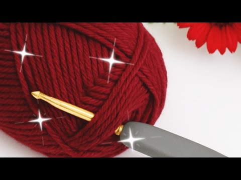 Видео: Эта схема вязания крючком очень красивая, от нее невозможно отвести взгляд.
