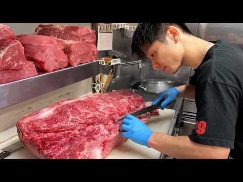 Видео: 100 килограммов мяса в день! Самый популярный ресторан Yakiniku в Хиросиме