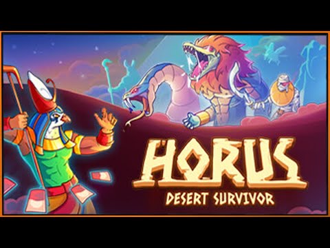 Видео: Horus: Desert Survivor - выживайте в беспощадных ордах и раскрывайте божественную силу