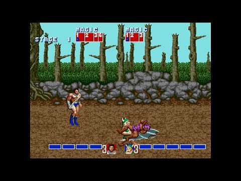 Видео: Golden Axe - Полное прохождение в кооперативе / Full Co-op Walkthrough